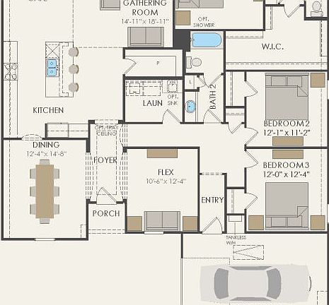 First Floor 3 br 2 ba