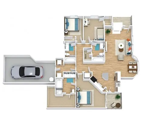 Floor plan C2G