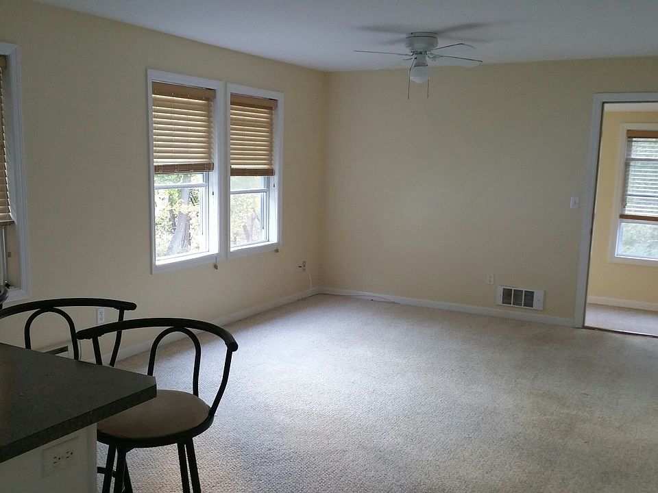 Living area viewed from counter