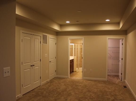 Master bedroom located on third floor