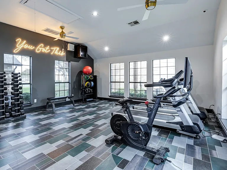 Newly Renovated Fitness Center with Cardio and Free Weights