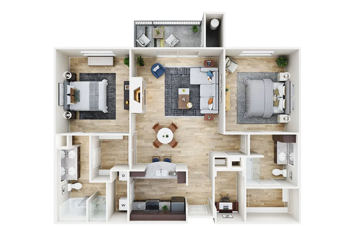 Floor plan B7