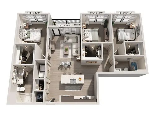 Floor plan C2H