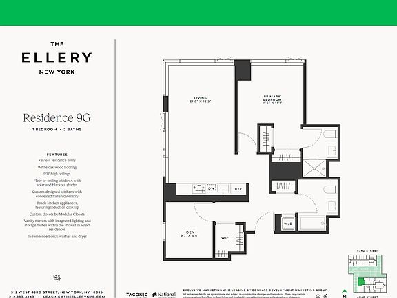 2nd image of 312 W 43rd St #9G