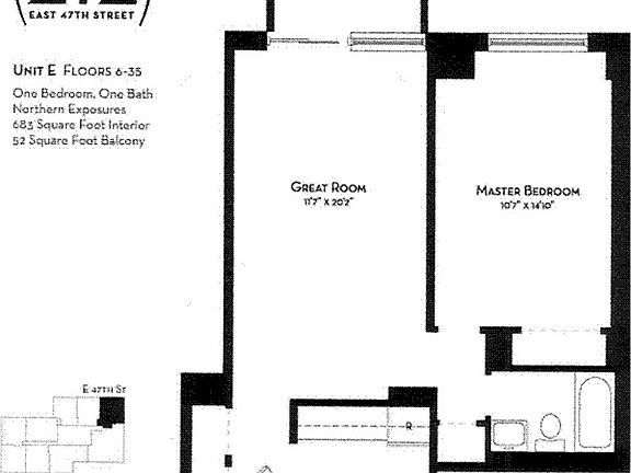 2nd image of 212 E 47th St APT 22E