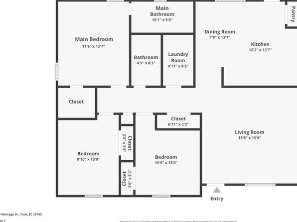 429 Merrygo Dr, York, SC 29745