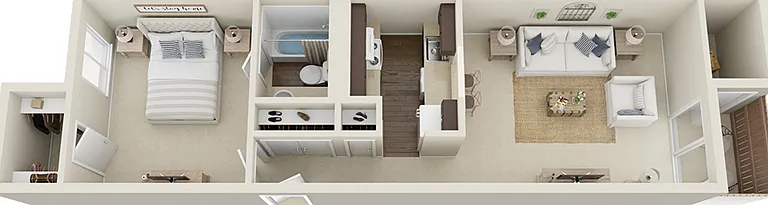 1 bed 640 sqft 1 bed 640 sqft