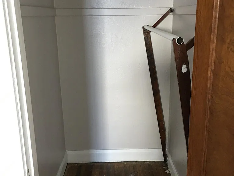 Bedroom #3's walk in closet