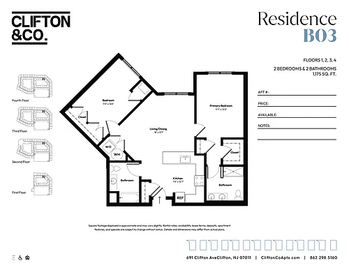 Floor plan B03