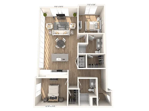 Floor plan B05a-FP1