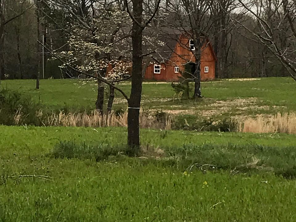 Looking north from entry