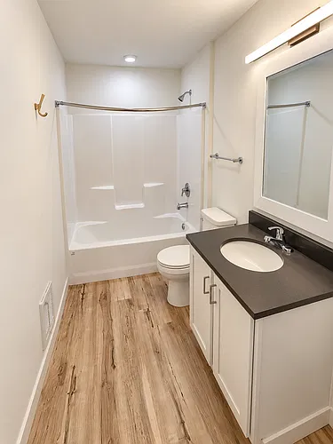 Floor plan Unit 403 - 1 bed