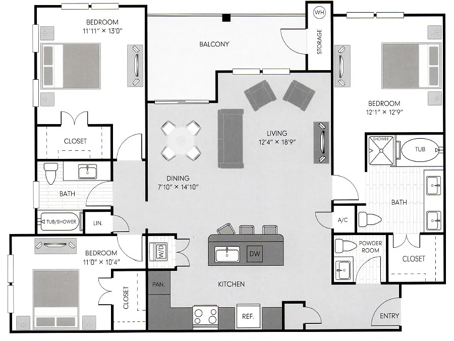 Floor plan C1