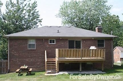 Rear of House w/ New Deck
