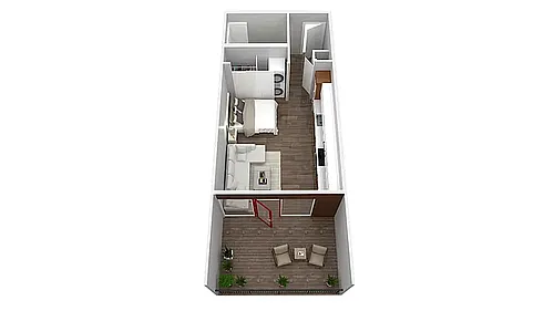 Floor plan Studio O3