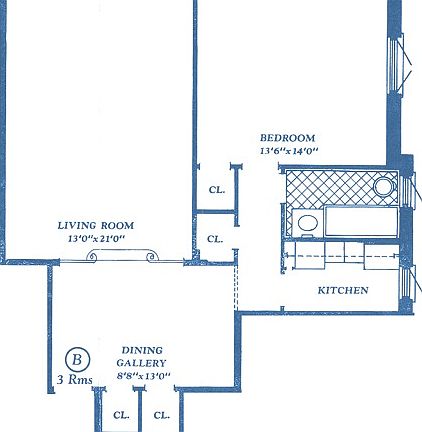 2nd image of 139 E 35th St APT 8B