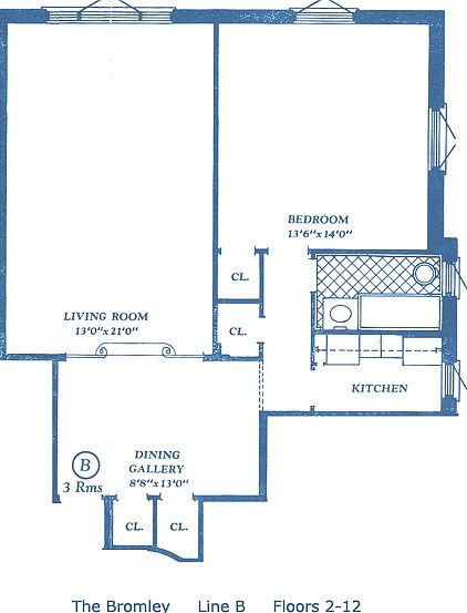2nd image of 139 E 35th St APT 9B
