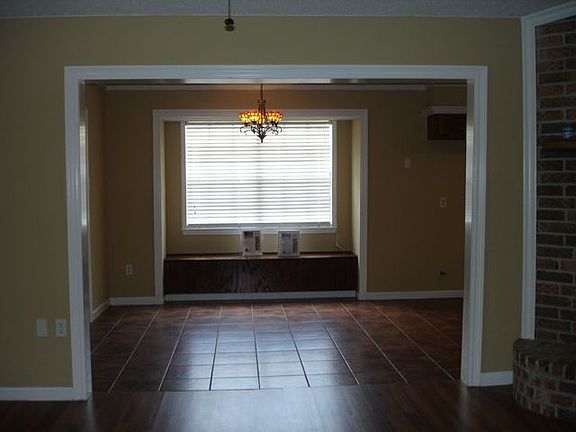 Dining area viewed from den