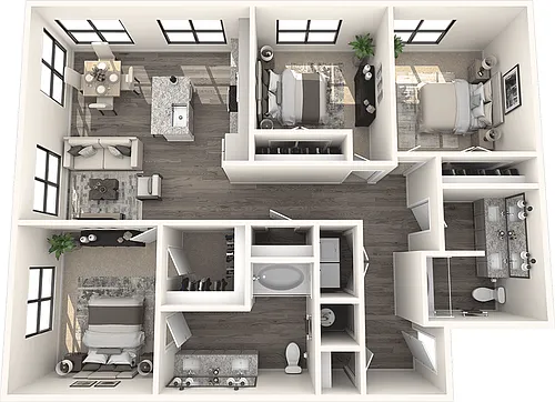 Floor plan C1