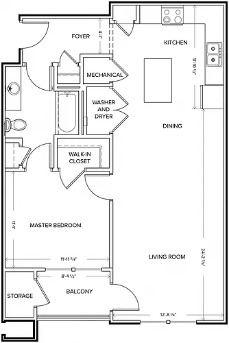 Floor plan 1A