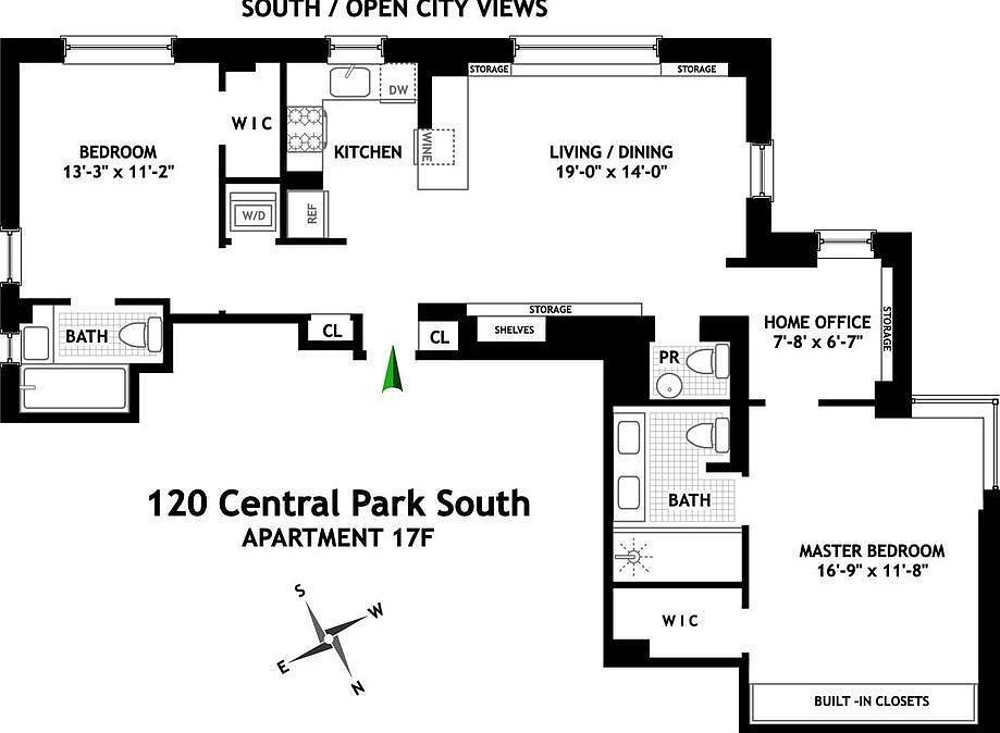 1st image of 120 Central Park S APT 17F