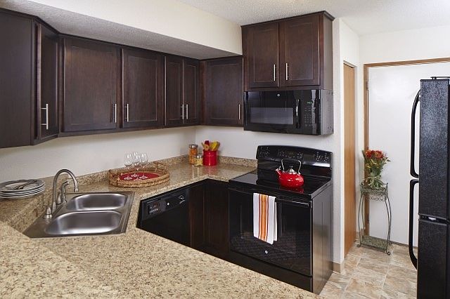 Fully Remodeled Kitchen features New Countertops, Cabinets,