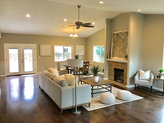 Large open family and dining