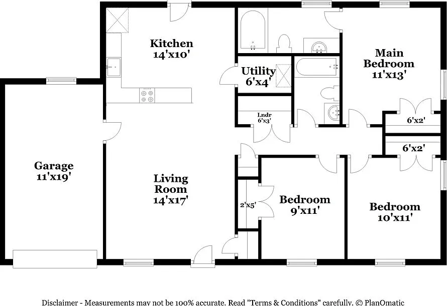 3 bed, 2.0 bath, 1036 sqft, $1,870 — Photo 2