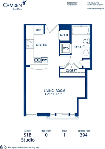 Floor plan S1B