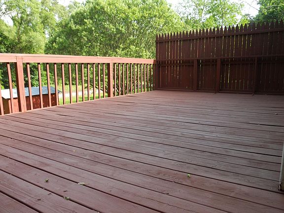 Large private deck
