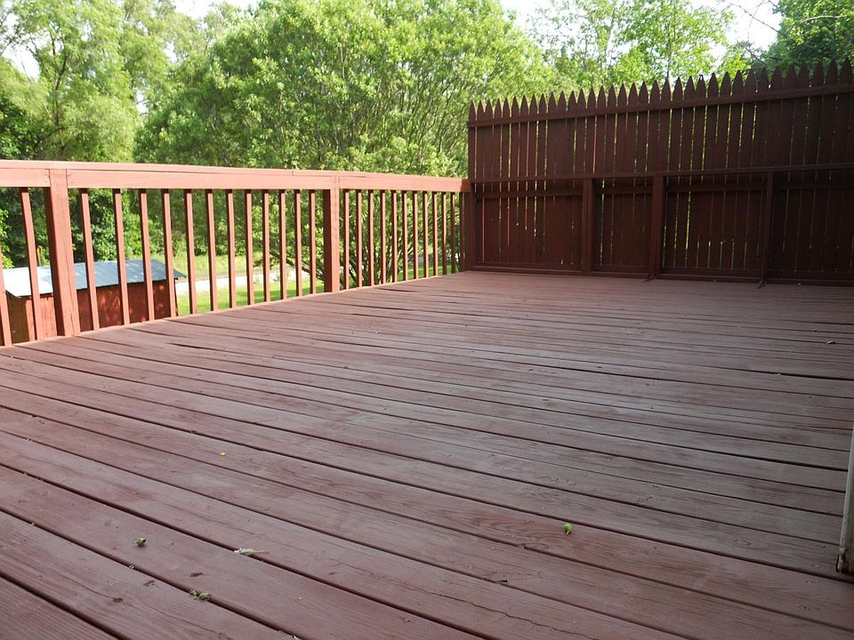 Large private deck