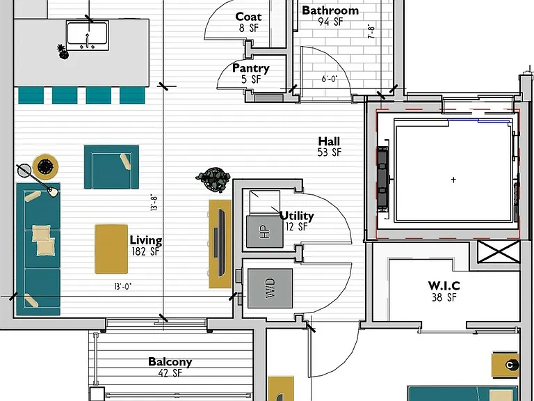 The Plymouth - One Bedroom One Bathroom The Plymouth - One Bedroom One Bathroom