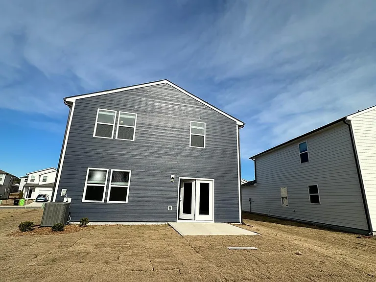 Back of the home