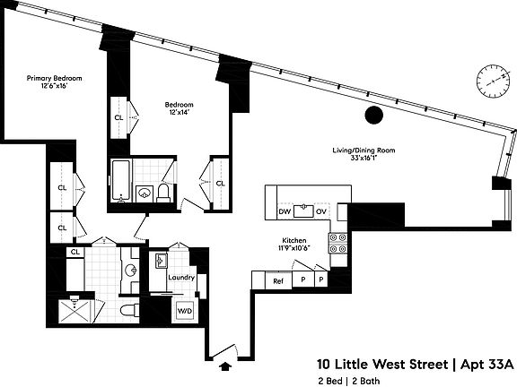 2nd image of 10 Little West St #33A