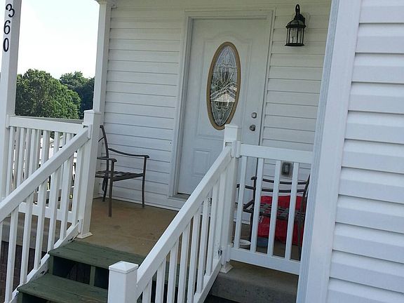 concrete porch