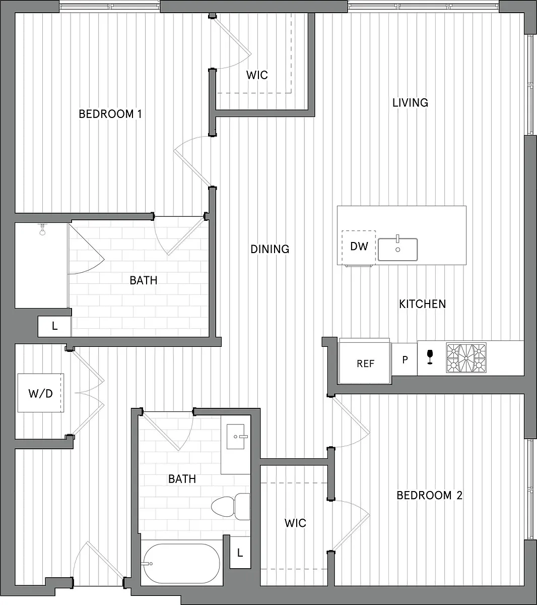 Floor plan 2B.A2