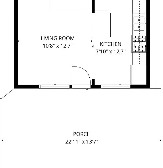 1 bed, 1.0 bath, 515 sqft, $2,700 — Photo 3