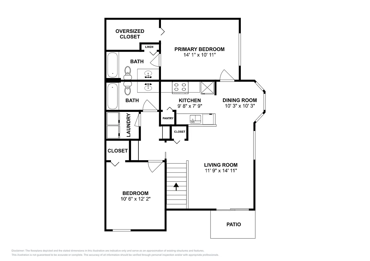 Floor plan Longleaf