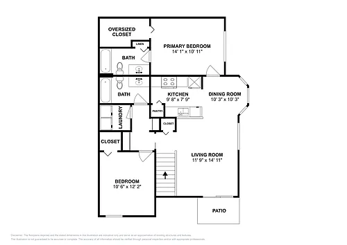 Floor plan Longleaf