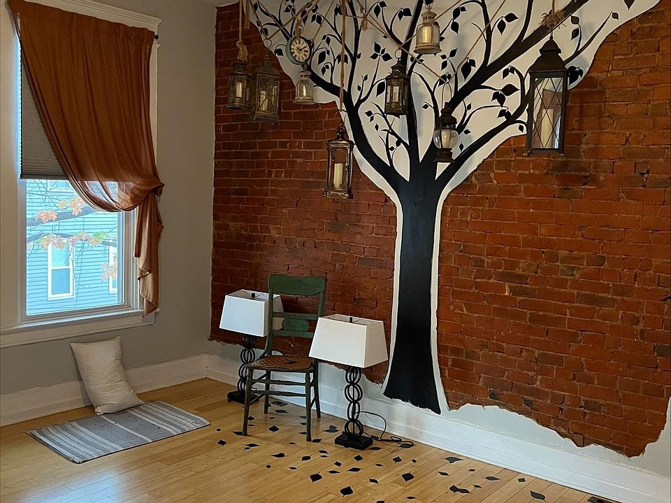 We hung remote control LED candles in this art installation. It was magical!