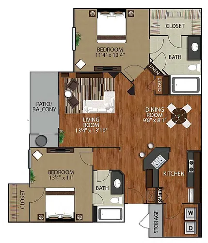 Floor plan C