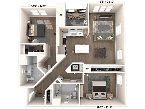 Floor plan BM14b-Signature