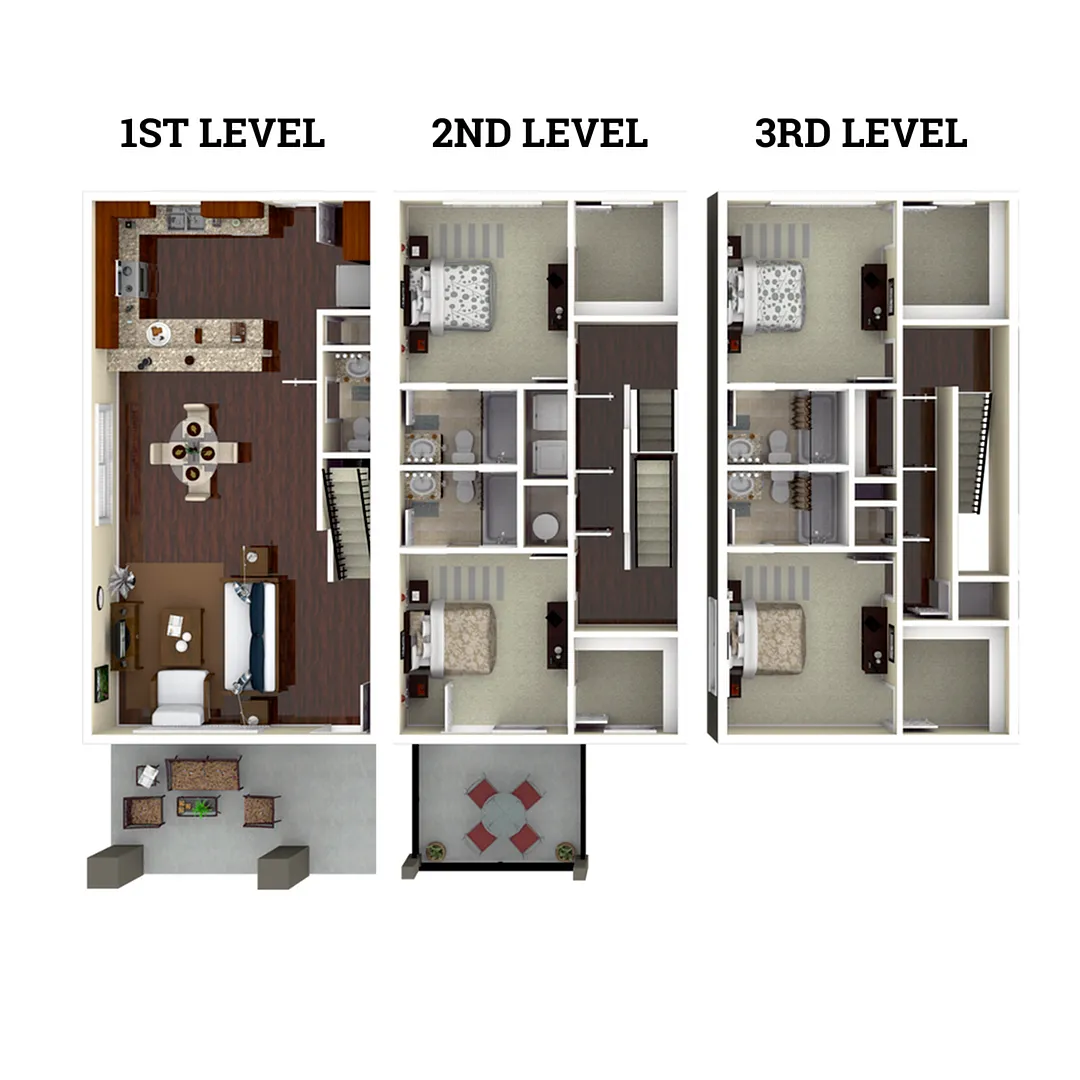 Floor plan Stafford 4x4.5