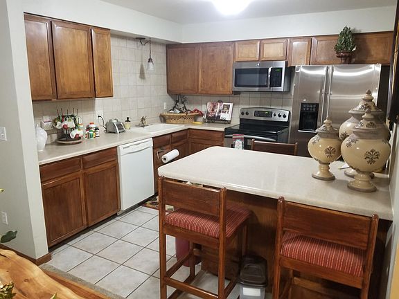 All appliance are stainless accept dish washer