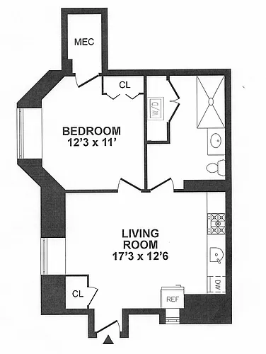 Floor plan A1AT-766 Renovated