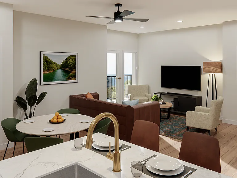 Kitchen_Dining_Living Room