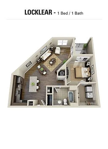 Floor plan Locklear