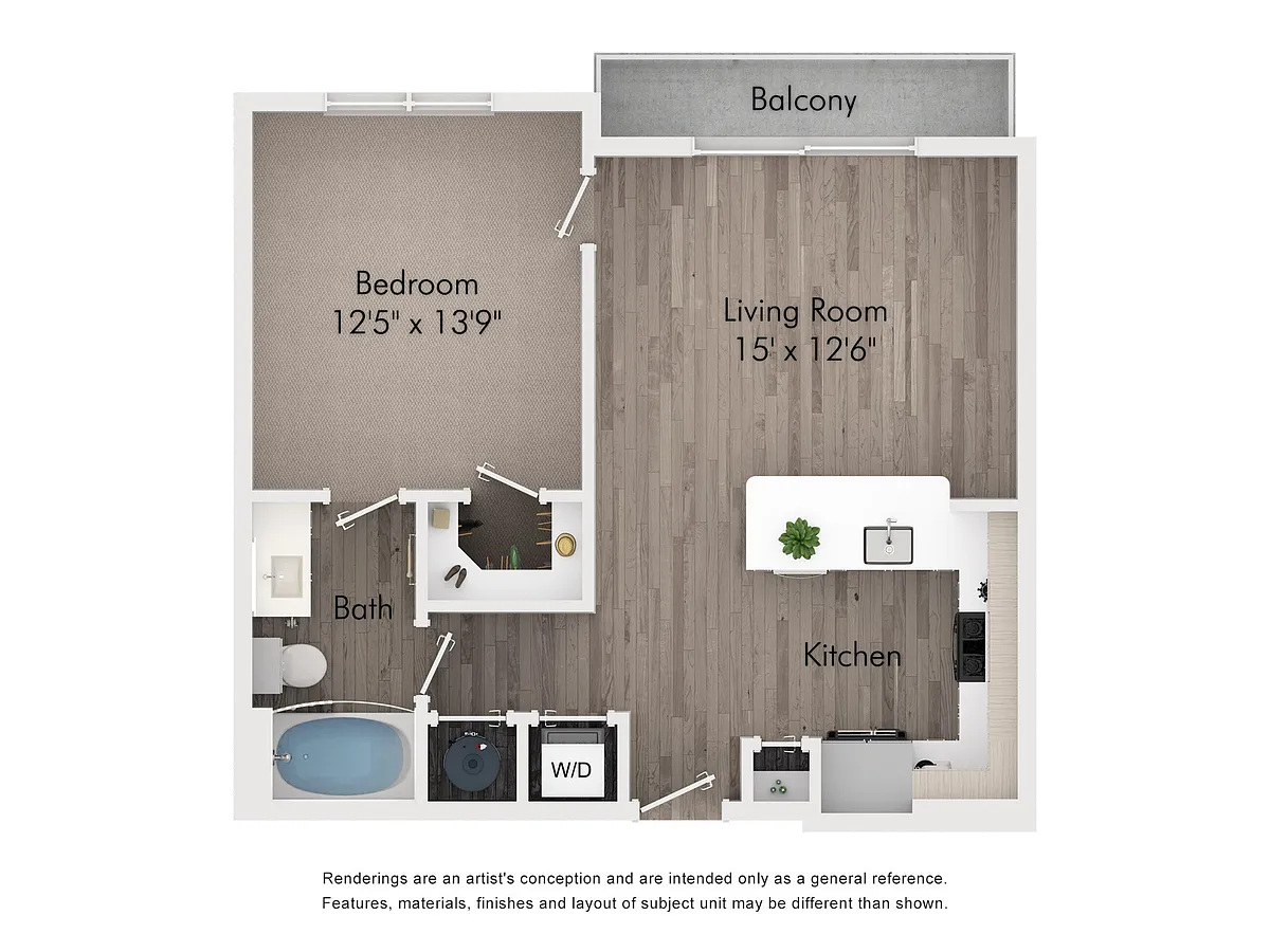 Floor plan A2C