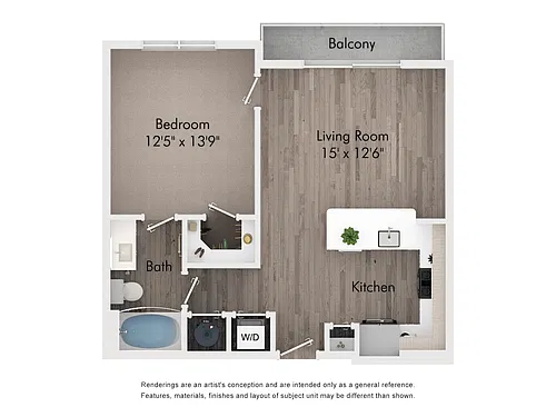 Floor plan A2C