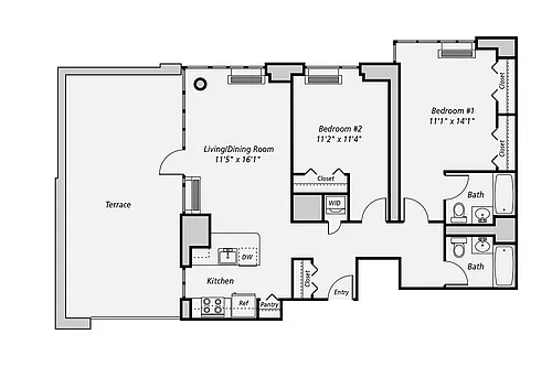 Floor plan B8-3608